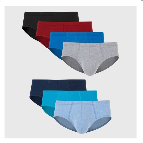 Hanes Other - Hanes Black and Red Briefs Cotton Comfort